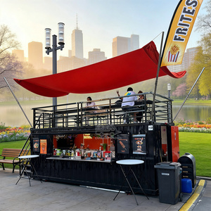 Contenedor Tres en Uno: Cafetería, Bar, Restaurante, Remolque de Comida Rápida, Carrito de Cocina - Product Image 1
