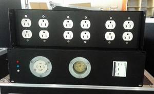 Quadro di distribuzione elettrico in metallo da 30A per montaggio su rack - Product Image 2