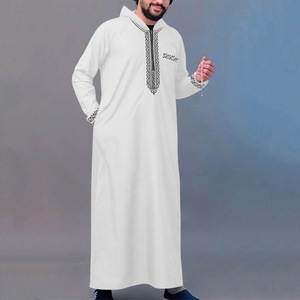 Nuova Tuta Lunga con Cappuccio da <span class=keywords><strong>Uomo</strong></span> Primavera 2026 - <span class=keywords><strong>Abbigliamento</strong></span> Tradizionale <span class=keywords><strong>Etnico</strong></span> Lussuoso con Ricami, Manica Lunga Casual - Product Image 1