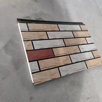 Panneaux de revêtement en acier léger pour façade extérieure thermique, décoration de bâtiment, bardage métallique pour maison, villa
