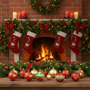 Adornos Navideños de Plástico con Logotipo Personalizado, Hechos a Máquina, de Alta Calidad, Impresión por Grabado, 6 Colores, Marca SuperZ - Product Image 6