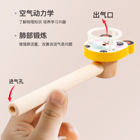 Nuevo Producto 2026: Juego de Soplar Bolas Flotantes, Mejora el Ejercicio Pulmonar y la Respiración, Juego Educativo y de Ejercicio de Madera