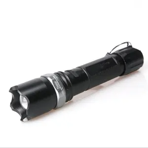 Black Color Medical torch max force torch Powerful lithium ion battery flashlight