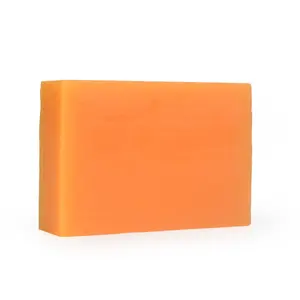 Nokta toptan kojik asit sabun el yapımı sabun nemli toptan Papaya tatlı turuncu