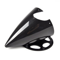 Hélice en fibre de carbone de qualité supérieure de 5,5 pouces, cône de nez d'avion RC de 190 mm avec trou de 10 mm et plaque arrière en aluminium CNC