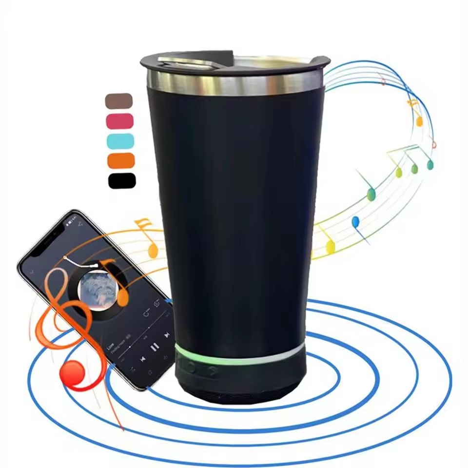 Taza para beber con altavoz Bluetooth: el vaso de fiesta ...