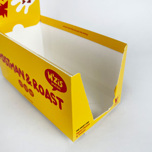 Custom Kraft <b>Paper</b> Display Box Counter Retail Packaging Folding Cardboard Box for Coffee Tea Snacks Food OEM Printing - Product Image 5