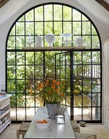 Diseño de puertas y ventanas de acero, precio más bajo