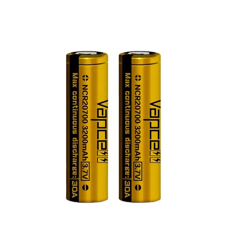 3200mah 30Aリチウムイオンバッテリー20700 Vapcell充電式バッテリーおもちゃ用アリババで売れ筋