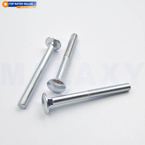 Tornillo de cabeza redonda con cuello cuadrado Malaxy DIN603 GB12 GB14, tipo hongo, de acero inoxidable SS304 SS201 A2-<span class=keywords><strong>70</strong></span>, para la industria - Product Image 1