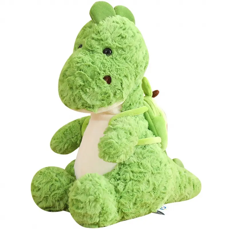Милая забавная кисть для сидения Зеленый Динозавр плюшевая игрушка динозавр кукла детский подарок для девочек