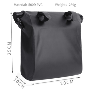 Produttore resistente all'acqua sella da bicicletta per ciclismo all'aperto portabagagli da viaggio per bici grandi borse posteriori - Product Image 3