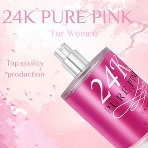 โรงงานผลิตน้ำหอมแบรนด์ฮันนา ซีเคร็ท ขนาด 100 มล. น้ำหอมผู้หญิง 24K เพียว พิงค์ กลิ่นหอมคลาสสิก บลูม หรูหรา น้ำหอมมิส - Product Image 2