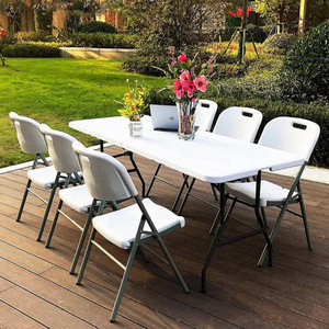 <span class=keywords><strong>Sillas</strong></span> de Plástico Resistentes Plegables <span class=keywords><strong>para</strong></span> Jardín, Exteriores, Fiestas y Eventos, de HDPE, Ligeras y Duraderas, al por Mayor - Product Image 6