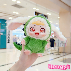 Serie Personalizzata 'Abbracciati' Scatola Misteriosa con Peluche Kawaii e Ciondoli in Vinile, Regalo Giocattolo in Scala 1/12 per Età 12+ Made in China - Product Image 6