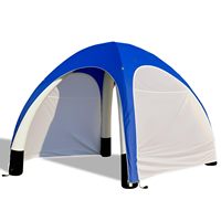 Tente gonflable pour le camping - 10*10 pieds, protection UV extérieure