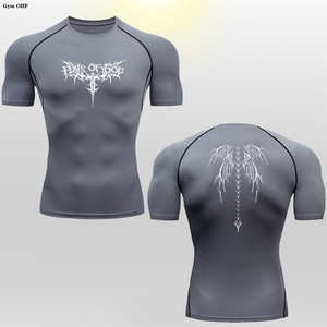 Camisetas Deportivas de Verano para Hombre, Estilo Slim Fit, de Pana, para Gimnasio, Nuevo Estilo 2026 - Product Image 2