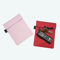 Bolsa Faraday Ecológica con Logotipo Personalizado OEM ODM, Bloqueo RFID, Protección EMF, Funda para Teléfono con Correa, Protege la Privacidad de los Datos