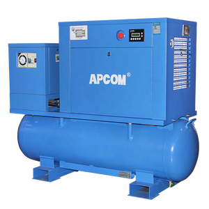 เครื่องอัดอากาศแบบสกรู APCOM รุ่น Low Niose 15 แรงม้า 11 กิโลวัตต์ พร้อ<span class=keywords><strong>ม</strong></span>คอ<span class=keywords><strong>ม</strong></span>เพรสเซอร์โรตารี่แบบรวม ขาย - Product Image 5