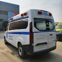 Nuevo transporte médico de ambulancia directo de fábrica con monitoreo manual Capacidad de larga distancia alimentada por gasolina