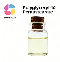 Polyglycéryl-10 Pentastearate de qualité industrielle, matière première émulsifiante cosmétique pour les soins de la peau