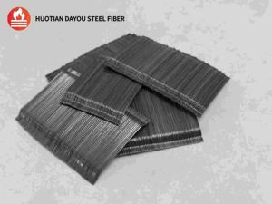 Fibre d'acciaio a filo continuo per calcestruzzo post-fuso nelle solai delle binari ferroviarie ad alta velocità - Product Image 2