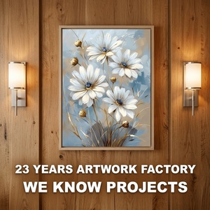 Arte Astratta 3D Dipinta a Mano di Alta Qualità per Design d'Interni di Hotel, Corridoi <span class=keywords><strong>e</strong></span> Progetti Professionali FF&<span class=keywords><strong>E</strong></span> per l'Ospitalità - Product Image 2