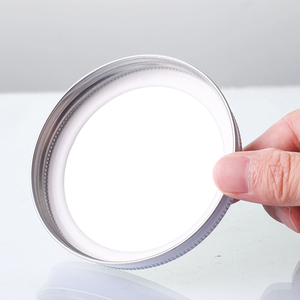 โหลแก้วใสทรงตรง8ออนซ์,พร้อมฝาเกลียวสำหรับใส่อาหารลูกกวาดน้ำผึ้งและคาเวียร์ - Product Image 6