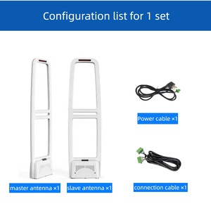 Sistema de alarma de seguridad de bajo precio con sistema de etiqueta EAS de antena ABS de 58kHz para tiendas minoristas - Product Image 3