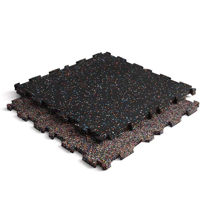 Brand New Non Toxic Gym Flooring Roll Interlocking Tiles Sport Mat Horse Rubber Tile