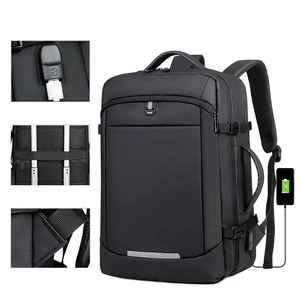 Sac à dos pour ordinateur portable de 17 pouces, grande capacité de 40L, extensible, avec chargement USB, sac d'école, imperméable, sac de voyage multifonctionnel <span class=keywords><strong>suisse</strong></span> - Product Image 5