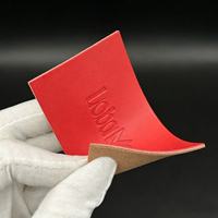Nouveau Badge en Cuir 3D Gaufré Personnalisé 2026, Écusson en Tissu Luxueux avec Motifs Fleur et Cœur pour Vêtements, Chapeaux, Vestes, Sacs