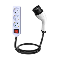 Pistolet de décharge V2L pour véhicule électrique avec multiprise pour alimentation extérieure de voiture