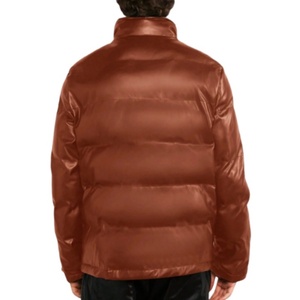 Fournisseur 2025 Nouveau Manteau d'hiver tendance de haute qualité pour hommes, manteaux d'extérieur épais originaux, col montant, logo sur le devant - Product Image 2