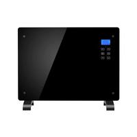 Chauffage par convection à écran tactile, compatible Wi-Fi, en verre, pour appartement et dortoir, chauffage rapide intelligent, commande en gros