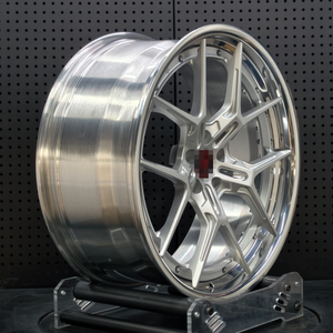 <span class=keywords><strong>Jante</strong></span> en aluminium forgé sur mesure 18 19 20 21 pouces noir brillant multi-rayons en alliage pour voiture de tourisme – Remplacement et réparation - Product Image 5
