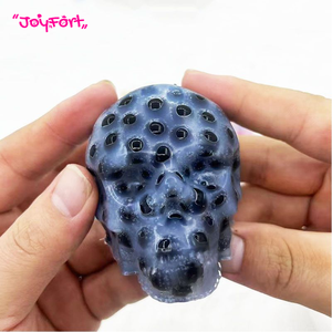 Jouet Crâne <span class=keywords><strong>Anti</strong></span>-<span class=keywords><strong>Stress</strong></span> Halloween : <span class=keywords><strong>Gadget</strong></span> de Compression à Haute Valeur pour Soulager le <span class=keywords><strong>Stress</strong></span> et Faire des Farces - Product Image 1