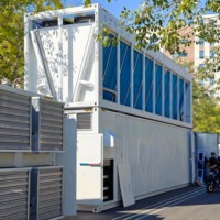 Solution tout-en-un de conteneur de refroidissement par eau ACT pour rack de minage ASIC avec récupération de chaleur, puissance 1,2-2 MW, 7,3 ph/s, équipe professionnelle OEM 24H