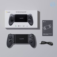 Control de Juego Inalámbrico Retráctil EasySMX M15 con Sensor Dual Hall para Android, Conexión Directa, Función Dual Macro