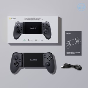 คอนโทรลเลอร์เกมไร้สาย EasySMX M15 แบบยืดหดได้ พร้อมเซ็นเซอร์ Dual Hall สำหรับ//Android เชื่อมต่อโดยตรง ฟังก์ชั่นมาโครคู่ - Product Image 6