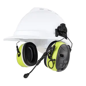 Proteção auditiva C51 NRR 24 fones de ouvido com cancelamento de ruído fones de ouvido bluetooth trabalho tiro protetor de ouvido elétrico esporte