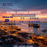 Sea Express Logistik-Versandservice DDP nach Japan Hafen Tokio Zollabfertigung Vollständige Sendungsverfolgung