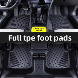 Tapis de sol de voiture Esigned Barros Peugeot 408 308 4008 5008 307 3008 toutes saisons en TPE 3D de 3,5 mm d'épaisseur, 3 pièces, faciles à nettoyer, résistants à l'usure - Product Image 3