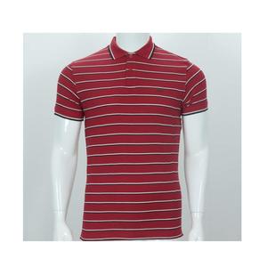 Alta calidad personalizada de manga corta a rayas para Polo Camiseta 100% tela de punto de algodón cómodo suave nueva llegada al por mayor - Product Image 4