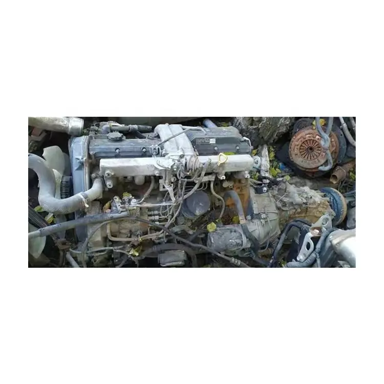पुनर्निर्माण Toyo टा आयात डीजल 1hz 14b 4.2L जेट 6 सिलेंडर इस्तेमाल किया इंजन विधानसभा टर्बो