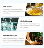 Muestra Gratuita de Carbón Activado en Polvo para Agua, Alimentos, Azúcar, Vino y Aceite, Carbón Vegetal de Grado Alimenticio