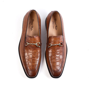 Mocassins pour hommes, chaussures formelles pour mariages, dîners et tenues professionnelles, cuir véritable respirant pour les occasions professionnelles et formelles - Product Image 3