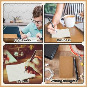 36 pezzi taccuino tascabile Mini diario 2.5X4 pollici in carta Kraft Mini Notepad con copertina morbida per appunti alla rinfusa <span class=keywords><strong>Notebook</strong></span> oggetto diario - Product Image 6