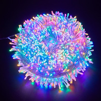 Guirlande lumineuse LED pour sapin de Noël, étanche IP44, avec commande sans fil, longueur 75 m, pour une utilisation intérieure et extérieure pendant les fêtes