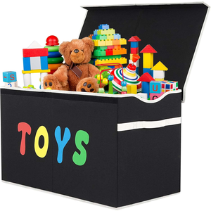Living Room Laundry Basket Cartoon Storage Kids Toy Organizer and Storage <b>Bins</b> Organizer Shelves - Product Image 1